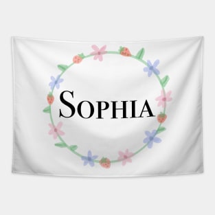 Sophia name design Tapestry