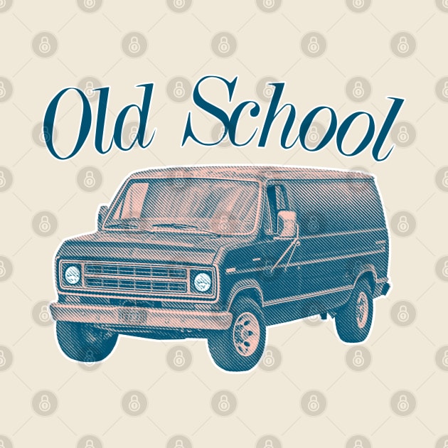 OLD SCHOOL ///// Retro Style Original Design by DankFutura