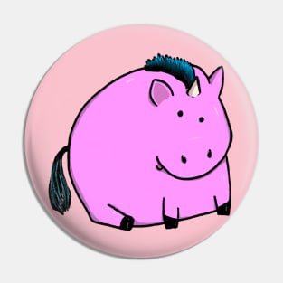 Unicorn orb Pin