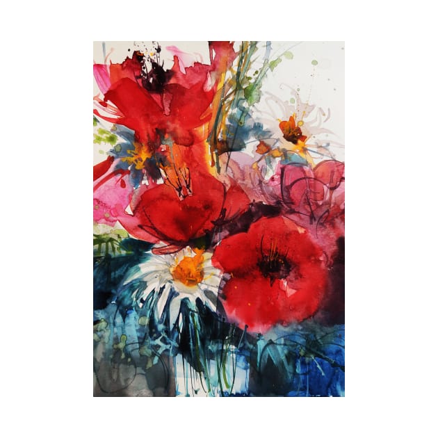 Loose Floral Watercolor #02 by Floral Your Life!