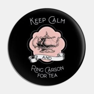 Keep Calm and Ring Carson Pin