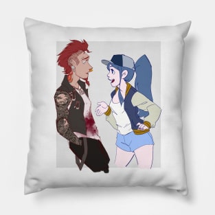 Nice to Meet You! (DanganRonpa) Pillow