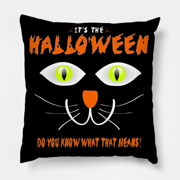 halloween 2019 funny costume gift Pillow by The_Dictionary