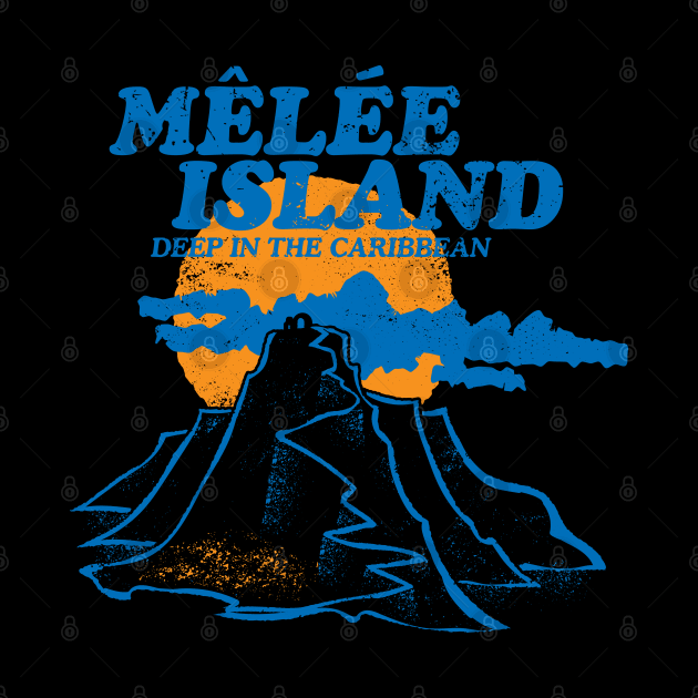 Mêlée Island (Dark Variant) by Geekeria Deluxe