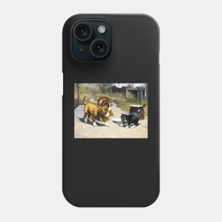 Courage is Half the Battle, By John Henry Dolph Digitally Enhanced Phone Case