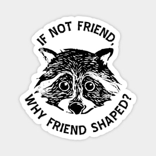 If not friend, why friend shaped? Magnet