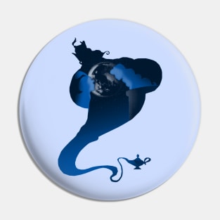 The Genie and the Moon Pin