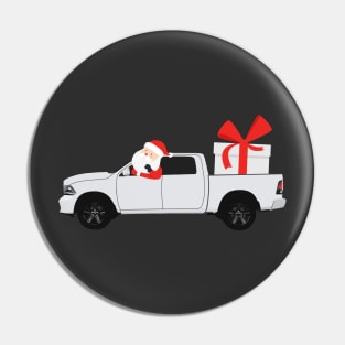 Santa delivery Xmas gifts Pin