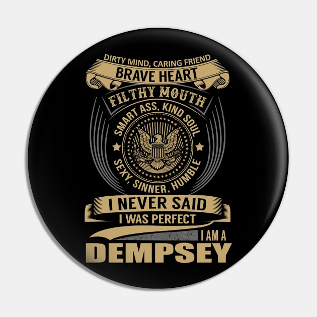 DEMPSEY Pin by Nicolbar