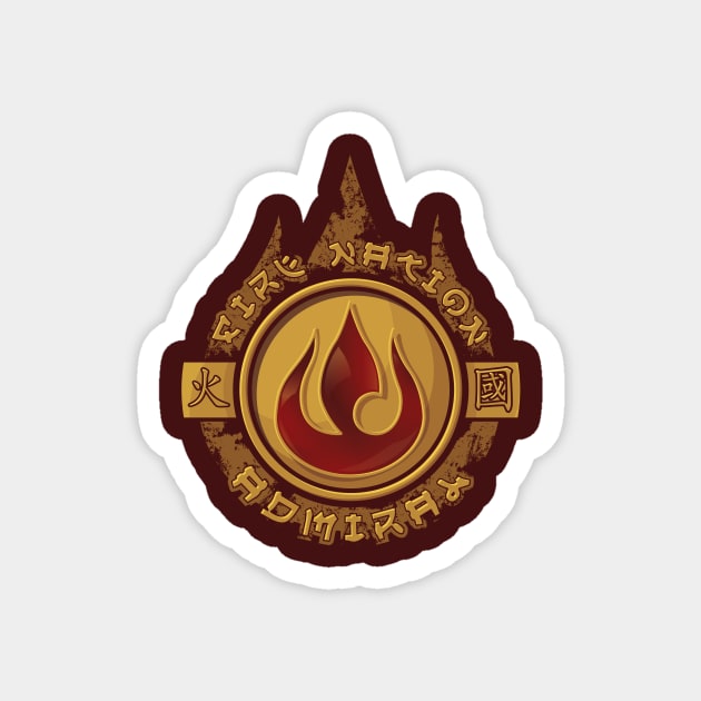 Fire Nation Magnet by Beka