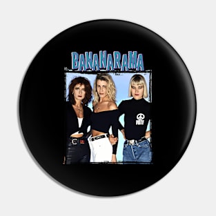 Bananarama Band Pin