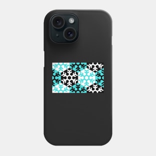 Hexagon Snowflake Pattern Phone Case