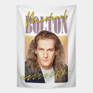 Michael Bolton / 90s Style Fan Art Design Tapestry