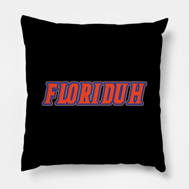 Floriduh Gators Pillow by pralonhitam