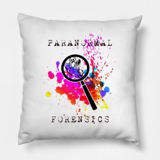 Paranormal Forensics Pillow