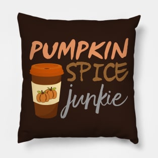 Pumpkin Spice Junkie Pillow