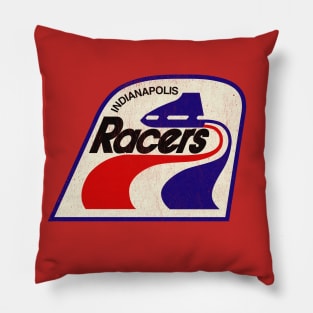 Defunct - Indianapolis Racers Hockey Pillow