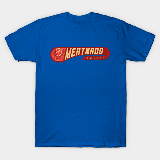 Discover Meatnado Pawnee - Meat Tornado - T-Shirt