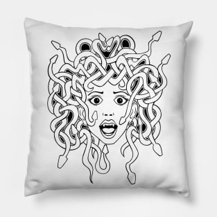 Foolish Medusa Pillow