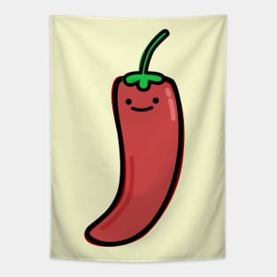 Cute Chili Pepper Tapestry