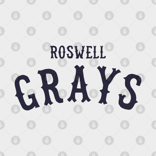 Roswell Grays Baseball Jersey by darklordpug