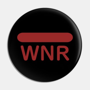 Wiener Sausage "WNR" Minimalist Food Pin