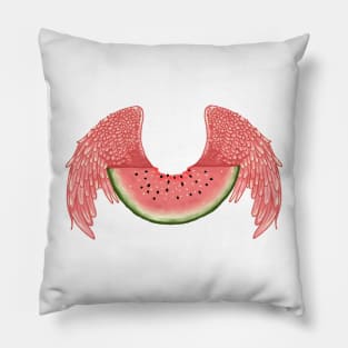 watermellon wings Pillow
