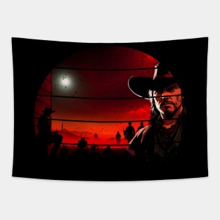 Red Dead Redemption Crow boy western RDR Gamer Gift Idea T-Shirt Tapestry