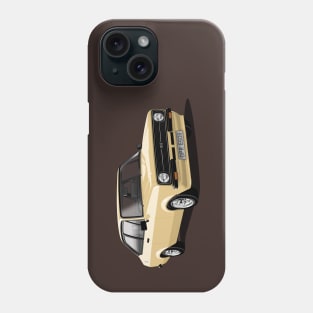 Ford Escort Mk 2 in beige Phone Case