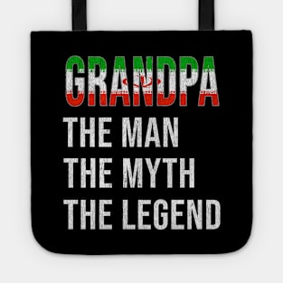 Grand Father Iranian Cat Grandpa The Man The Myth The Legend - Gift for Iranian Cat Dad With Roots From  Iran Tote