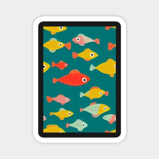 Fish pattern, a perfect gift for Anglers, Fisherman or any Nature Lover #3 Magnet