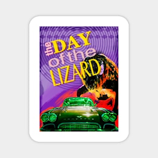 ‘The day of the lizard’ - B-movie type design Magnet