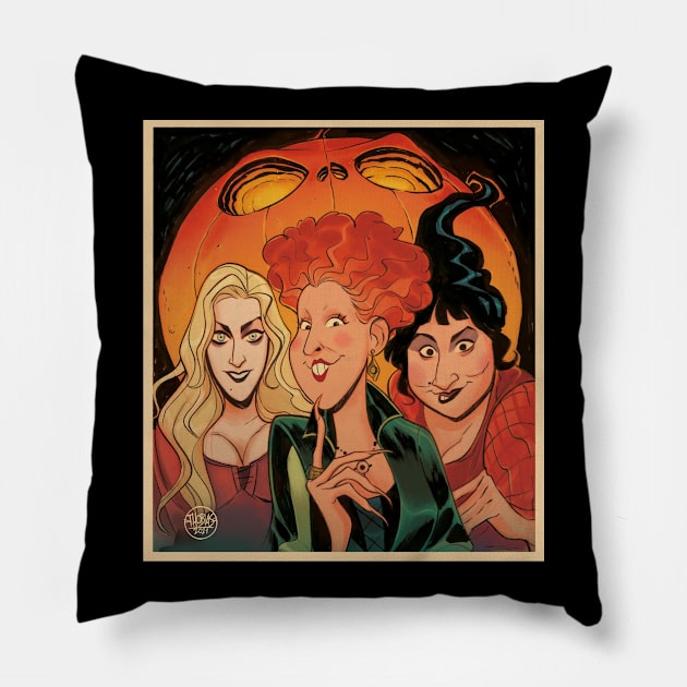 Hocus Pocus Pillow by ThobiasDaneluz