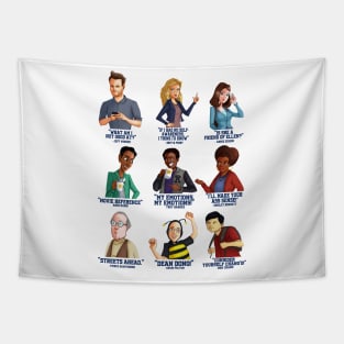 Greendale Year Quotes Tapestry