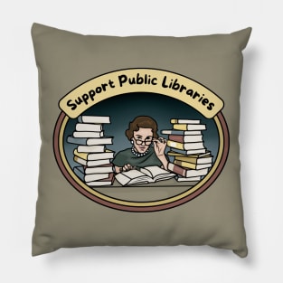 Support Public Libraries Pillow