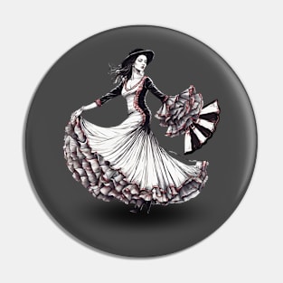 Dance of Dreams Flamingos Pin