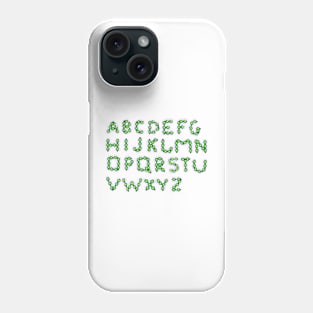 English alphabet. Back to school soon. Letters for children. Study. Phone Case