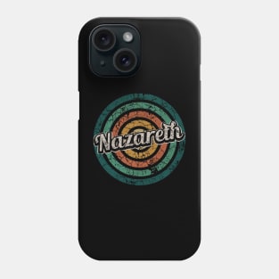 Nazareth // Retro Circle Crack Vintage Phone Case
