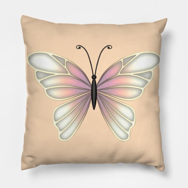 Butterflies Beauty Pillow by Samr Shop