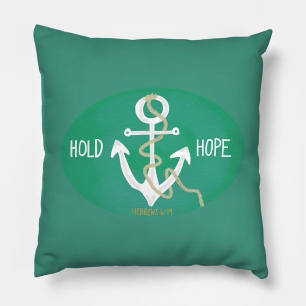 Hold Hope Pillow by heyvictyhey