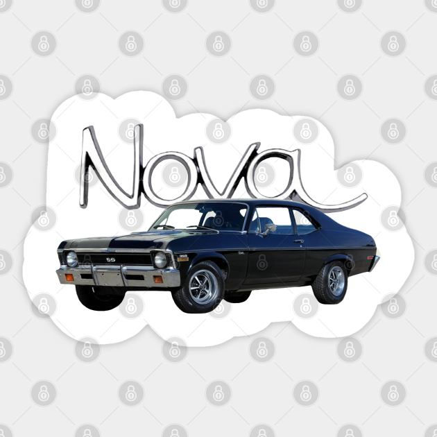 1972 Chevy Nova - Chevy - Sticker | TeePublic