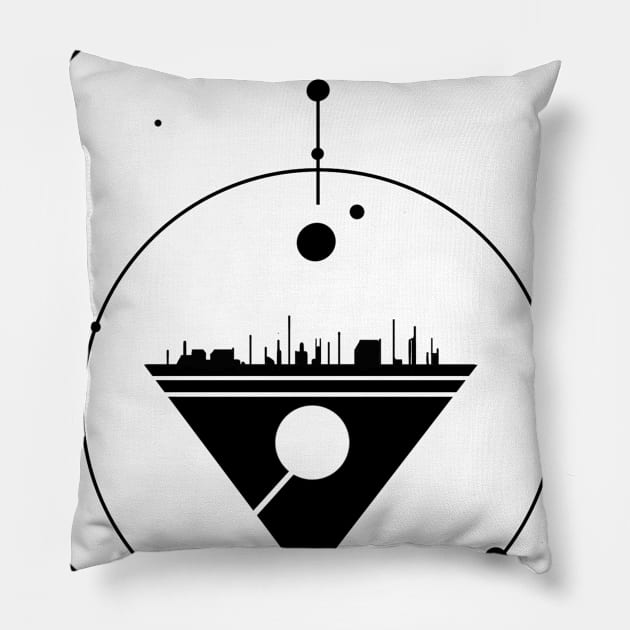 Home Orbits Pillow by Taibatk5