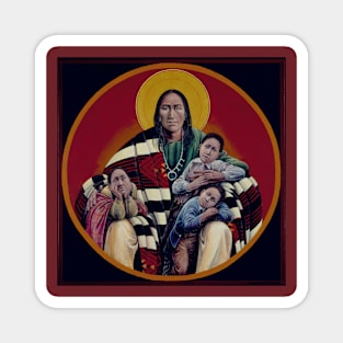 Jesus with Children II Magnet