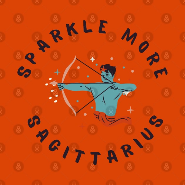 Sparkle More Sagittarius by violetxm