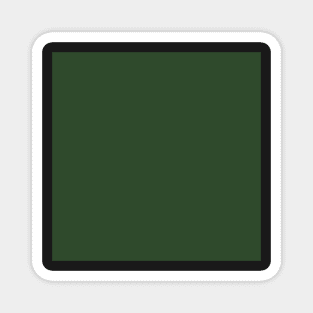 Single color - green Magnet
