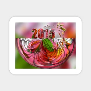 New year 2015 Magnet