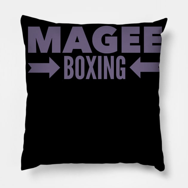 Magee Boxing Pillow by Storms Publishing