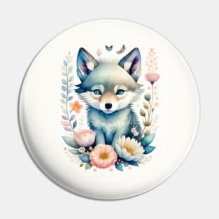 Cute fox Pin
