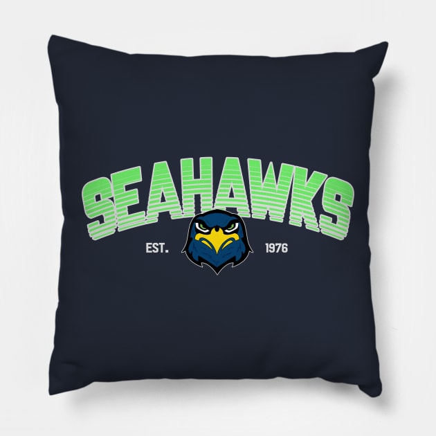 Seattle Seahawks Pillow by BossGriffin