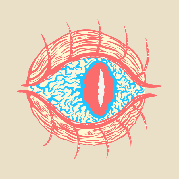 Floating Eye by flynnryanart